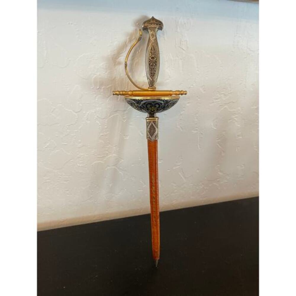 Vintage Spanish Toledo sword letter opener